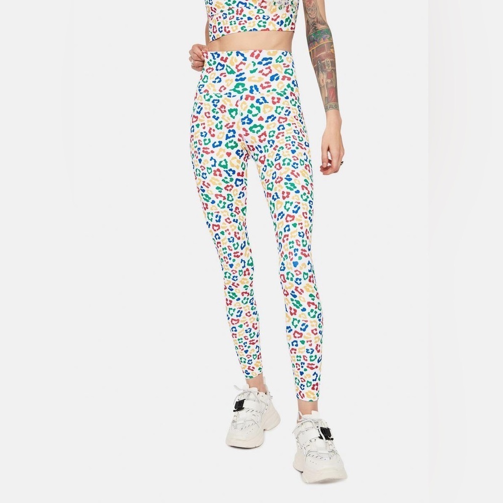 Beach Riot Ayla Legging in Primary‎ Core Leopard